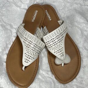 White Sandals